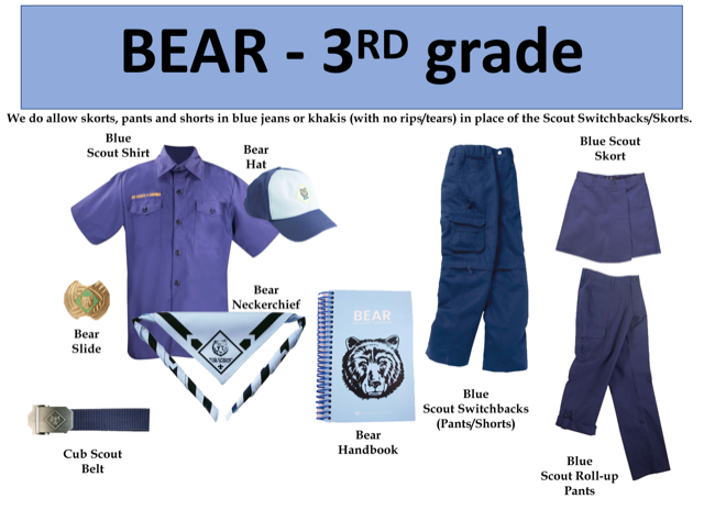 Bear Cub Scout Uniform